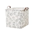 thumbnail image 2 of Cestas de almacenamiento cuadradas, lona impermeable, cesto para ropa infantil, cesto para estanterías de guardería, cestas de regalo, organizador de juguetes, decoración de habitación (vehículo), 2 of 4