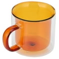 thumbnail image 2 of Glass Mugs, Glass Coffee Mugs 250ml Borosilicate Glass Durable Exquisite Appearance  For Wine For Water For Coffee For Beverage Yellow, 2 of 8
