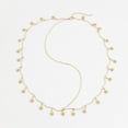 thumbnail image 5 of Golden Headpiece Hair Chain Hanging Small Bellis Perennis Head Chain Jewelry Bride Party Festival Birthday Gift For Women and Girls, 5 of 7