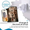 thumbnail image 2 of Ceptics CT-12A Italy Travel Adapter Plug - Type L (3-Pack), 2 of 10