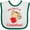 White and Green, variant on Inktastic Wild About My Grandma Boys or Girls Baby Bib