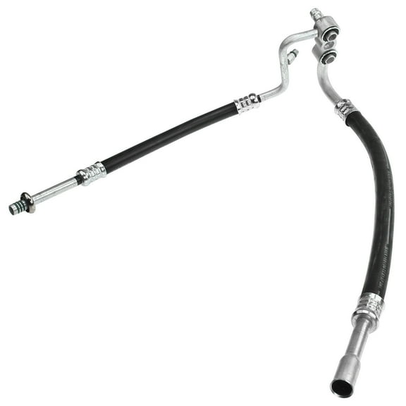 A-Premium A/C Manifold Suction and Discharge Line Hose Assembly Compatible with Jeep TJ Wrangler 1997-1998 L6 4.0L