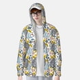 thumbnail image 4 of Haiem Sea Turtle UPF 50+ Fishing Shirts for Men Long Sleeve UV Sun Protection Hoodie Non-Mask Outdoor Hiking Shirts, 4 of 9