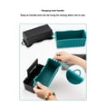 thumbnail image 3 of 2 Pcs Bac à Graisse en Silicone pour Gril Blackstone Réutilisable Rectangulaire Attrape-Graisse pour Camping Barbecue, 3 of 7