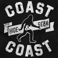 thumbnail image 2 of Bigfoot Coast to Coast Hide and Seek Womens Fitted Plus Size Graphic Tee Brisco Brands 2X, 2 of 5