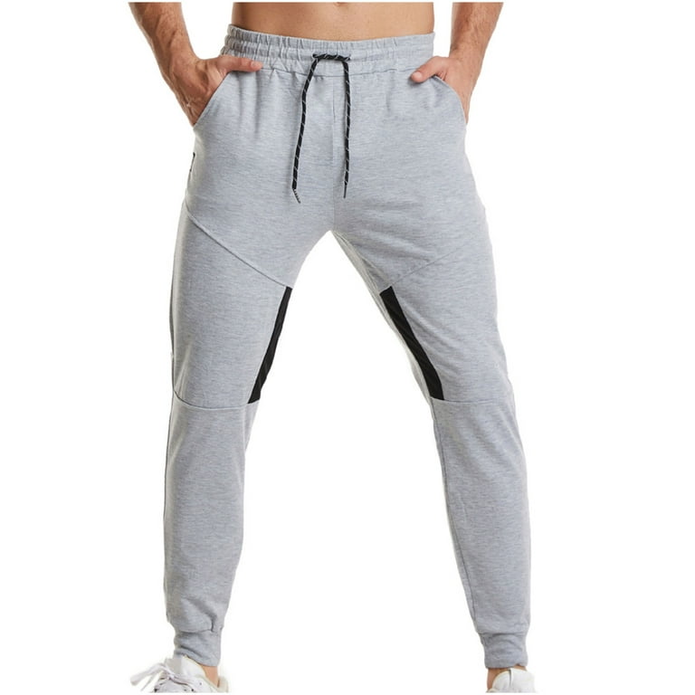 YoungLA Joggers Pants for Men Athletic Sweatpants Gym Workout Slim Fit with  Pockets 216 Black Large : : Fashion