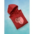 thumbnail image 3 of Flowers And Leaves Vase Lineart Hoodie Women -Image by Shutterstock, Female Large, 3 of 4