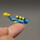 thumbnail image 2 of Figuras de acción en miniatura de paisajes marinos, juguetes en 3D, mundo submarino, Exploración del Mar, buzos, decoración, 2 of 4