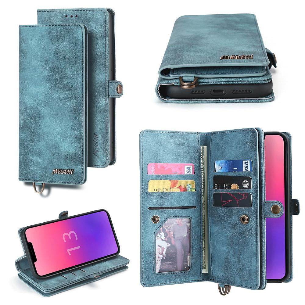 Wallet Case for iPhone 13/13 PRO 2021 Luxury ID Cash Credit Card Slots  Holder Carrying Pouch Folio Flip PU Leather Cover - China Phone Case and  Silicone Liquid Phone Case for iPhone