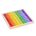 thumbnail image 2 of Bandeja de madera para tablas de multiplicar, juguetes matemáticos, regalo para niños 99 colorido, 2 of 8