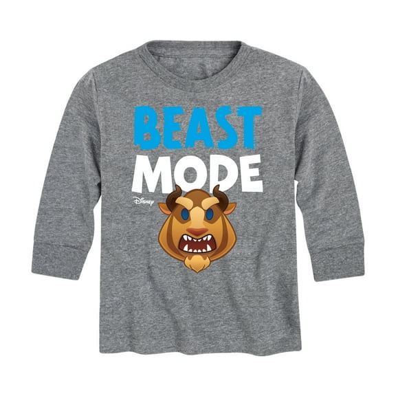 Disney Emoji - Beast Mode - Toddler And Youth Long Sleeve Graphic T-Shirt