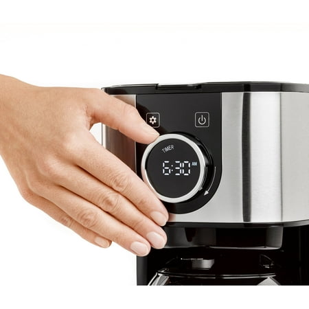 Caso Design - Hot Brew 10 cup Coffee Maker - Stainless Steel
