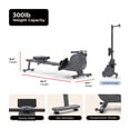 thumbnail image 5 of Sunny Health & Fitness Smart Dual Rail Magnetic Rower with 16-Level Quiet Resistance for Home Workouts, Full Body Low-Impact Cardio Rowing Machine, Free SunnyFit App Connect, 300 LB Capacity, 5 of 8