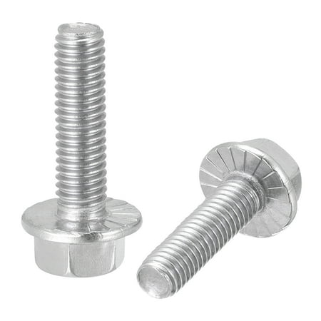 

M5x20mm Hex Flange Bolts 304 Stainless Steel Polishing 25 Pack
