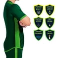 thumbnail image 7 of Men's Invictus SOL Athletic Sports Jersey, Small Dark Green, by Arcarius, 7 of 7