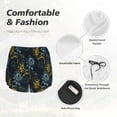 thumbnail image 6 of Haiem Sunflowers Women's 2 in 1 Running Shorts - Lightweight Athletic Workout Gym Yoga Breathable Sports Shorts Liner with Phone Pockets-Small, 6 of 9