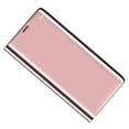 thumbnail image 4 of Cubierta De Del Teléfono Móvil De Vista Del Espejo Espejo Plateado Caso Del Soporte Shell Rosado, 4 of 6
