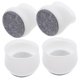 thumbnail image 1 of 4 protectores de piso para patas de silla, almohadillas de fieltro de silicona para muebles, cubiertas antideslizantes para rayar y reducir el ruido., 1 of 5