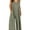 Army Green, variant on Women's Summer Casual Loose Tank Jumpsuit Sleeveless Tank V Neck Long Pants Jumpsuit Rompers with Pockets