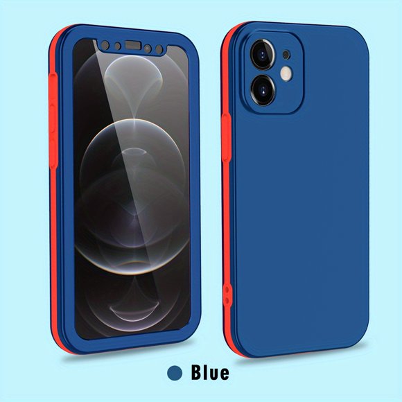 UltraGuard Phone Case - 360-Degree Full-Body Protection, Multilayered Shock Absorption, Precise Cutouts, Unisex Fit, Anti-Fall Design, Available in 5 Vibrant Colors - Compatible with iPhone 7/8/X/XR/X
