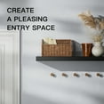 thumbnail image 4 of 2Pcs/Set 24" Wood Wall Mounted Floating Shelves Storage Shelving For Living Room, Dining Room, Office, Bedroom, 4 of 7