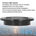thumbnail image 3 of LLC 4in Boat Deck Plate ABS Round AntiUV Inspection Hatch Cover Marine Accessory Black, 3 of 6