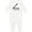 AA-White, variant on I'm Acute Baby Funny Math Pun Baby Romper Coveralls