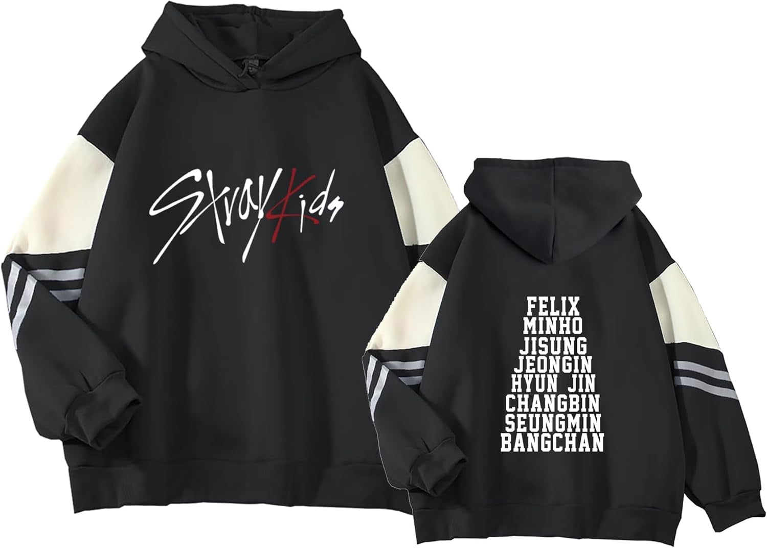 Stray Kids Kpop Bangchan Felix Hyunjin Hoodies Merch For Women/Men