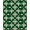 Green, Pattern 1, variant on ODIKA 2x3 Machine Washable Non-Slip Area Rug, Heritage Damask Scrollwork Eco Statement High Traffic Rug, Green, 574007