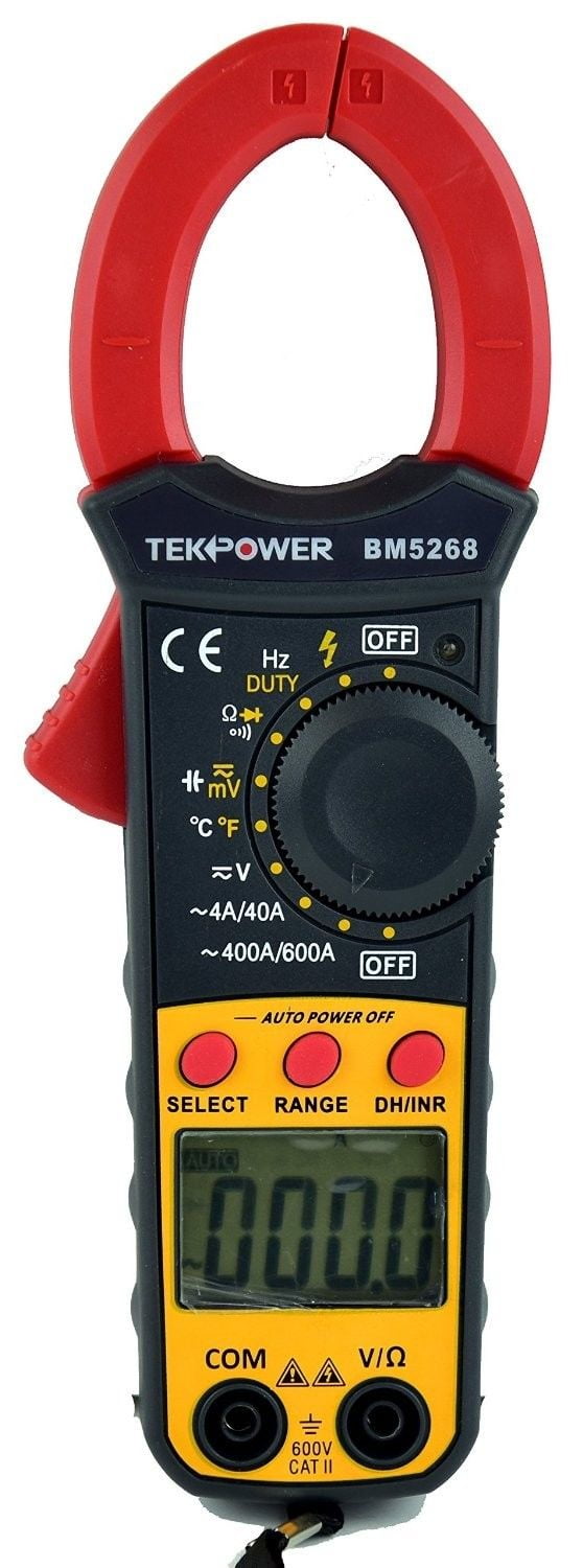 Tekpower BM5268 Digital Clamp Meter AC DC 600V AC Current 600A