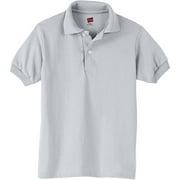 Hanes Boys 4-18 School Uniform EcoSmart Jersey Polo Shirt
