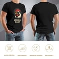 thumbnail image 5 of Chicken Daddy Exuberant Men's Cotton Short Sleeve HD Print Tee for Casual T-Shirt Crew Neck Top Black 3XL, 5 of 7