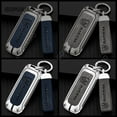 thumbnail image 3 of For Baojun A 3 buttons 510 730 360 560 RS-5 530 630 Key Case Cover Shell Zinc alloy+leather car key case cover keychain, 3 of 9