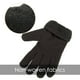thumbnail image 4 of Guantes de Invierno Cálidos Ajustables Forrados de Lana Unisex (Marrón 2 Pares), 4 of 5