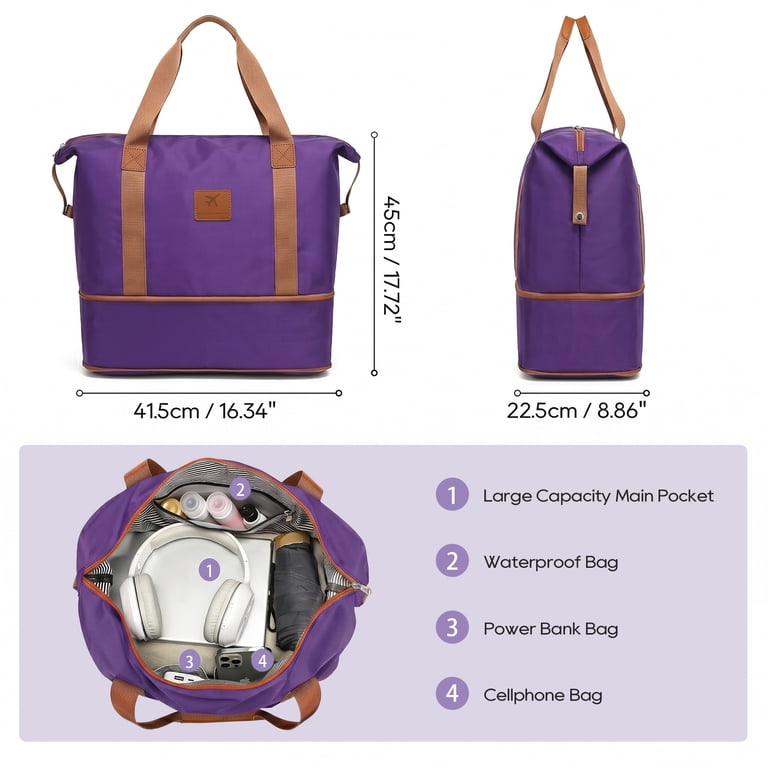Joyway Travel Duffel Bag Set with Toiletry Bag photo 2