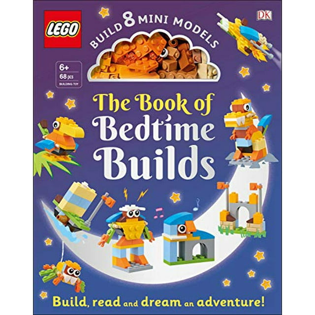 The LEGO Book of Bedtime Builds: With Bricks to Build 8 Mini Models