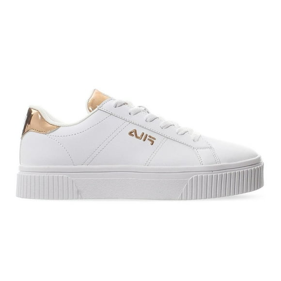 Tenis Fila Panache 19 Mujer Casual Urbano Moderno Blanco 25