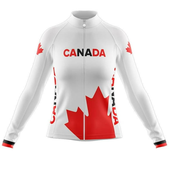 Invert Team Canada Long Sleeve Jersey (White)