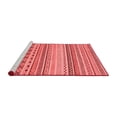 thumbnail image 2 of Ahgly Company Machine Washable Indoor Rectangle Abstract Red Modern Area Rugs, 6' x 9', 2 of 4