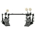 thumbnail image 2 of Double Bass Drum Pedal with Patch Suit, Double Chain Double Bass Drum Pedals,2 *Felt Beater Head Double Kick Drum Pedal for Beginner and Pro Drummers, Easily Install to Any Bass Drum Hoop, 2 of 9