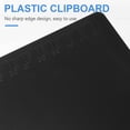 thumbnail image 2 of A3 Horizontal Clipboard Drawing Paper Clip Pad Thick Plastic Writing Pad Office File Folder Clip (Black), 2 of 9