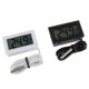 thumbnail image 2 of 4-piece refrigerator thermometer, les Thermometer LCD with waterproof probe, 2 of 5