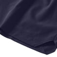 thumbnail image 6 of DayScoop Mens Fashion Shorts Solid Color Bottoms Summer Casual Sporty Elastic Waist Fitness Training Zippered Pocket Short Pants, 6 of 6