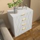 thumbnail image 4 of LDHF 4 Drawer Dresser, Drawer Chest, Tall Storage Dresser Cabinet Organizer Unit with Metal Legs for Bedroom, Living Room, Closet (White/4 Drawer), 4 of 4