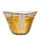 thumbnail image 5 of Taza de té de vidrio martillado hecha a mano de estilo japonés creativa, taza pequeña para sake de repollo, juego de té de kung fu transparente, vaso de té, 5 of 5