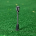 thumbnail image 3 of Model 20 Pieces Metal Park Courtyard Lanterns Streets Lamp Modelmaking Hexagonal Single-head LED Lights Lamppost Model Street Lighting 3V DC, 3 of 7