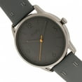 thumbnail image 3 of The 6300 Leather-Band Watch - Charcoal, 3 of 3