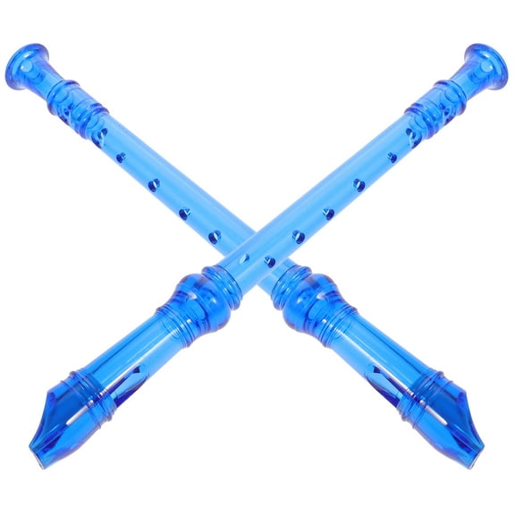 FENGGUIQU Soprano Flute 8-Hole High-Pitched Musical Instrument 2 Pieces for Personal Performance