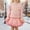 v#840Pink1728, variant on HAYIMI Kids Outfit Sets Girls Sweater Protruding Skirt Floral Puffy Skirt Knitted Stylish Child O-Neck Cartoon Clothes Sets