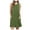 MeichangFX3--Coffee--Sundresses for Women 2025, variant on Meichang Sundresses for Women Loose Crew Neck Sleeveless Sun Dresses Trendy Lace Trim Hem Knee Length Dresses Casual Dresses with Pockets